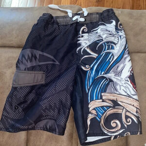 Old Navy boy  swim pants Sz 6/7